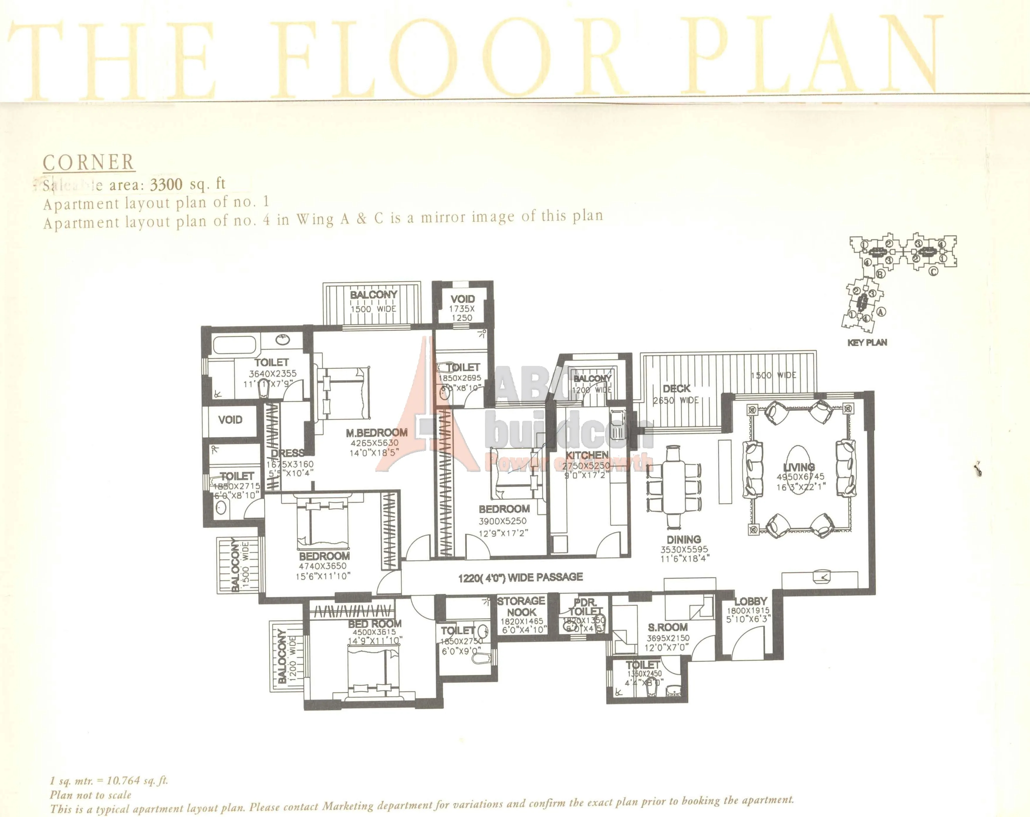 Dlf Summit Floor Plan